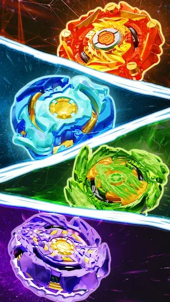 Spinner Battle: Merge Master [МОД Premium] APK Android Screenshot 2