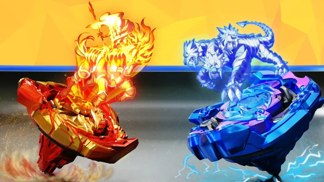 Spinner Battle: Merge Master [МОД Premium] APK Android Screenshot 4