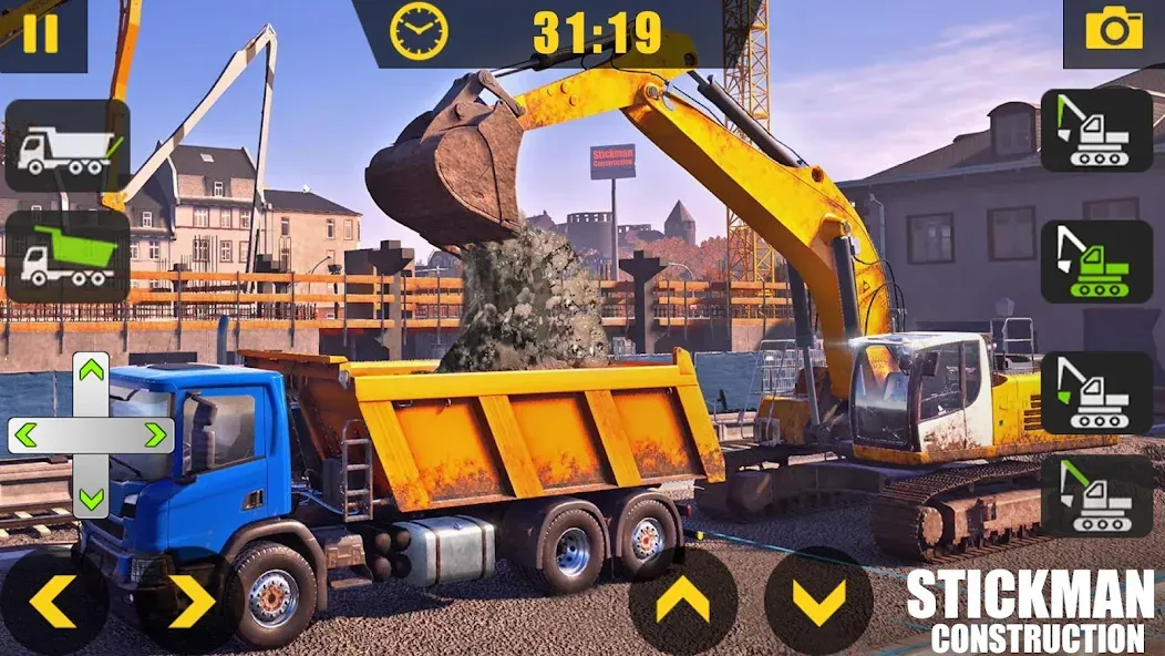 Builder City Construction Game (ткман Городское Строительство) [МОД Все открыто] APK Android Screenshot 5
