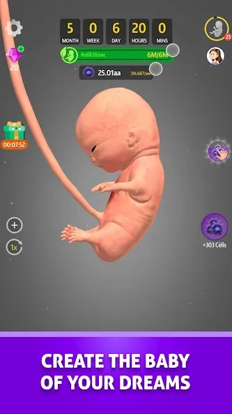 Idle 9 Months (Айдл 9 месяцев) [МОД Меню] APK Android Screenshot 4