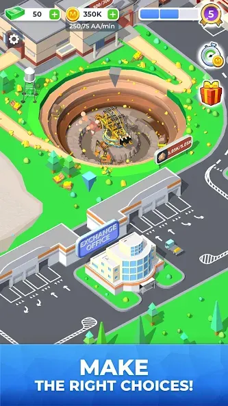 Mining Inc. [МОД Mega Pack] APK Android Screenshot 2