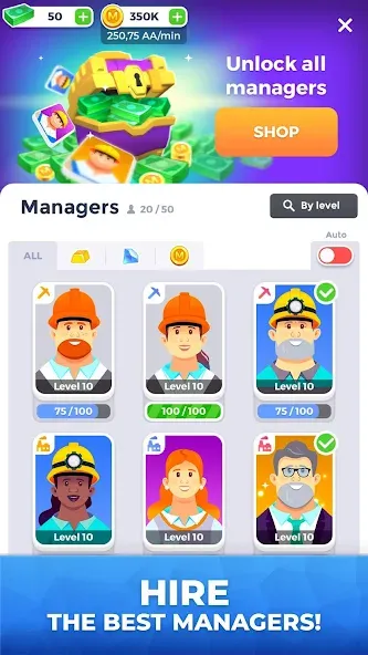 Mining Inc. [МОД Mega Pack] APK Android Screenshot 4