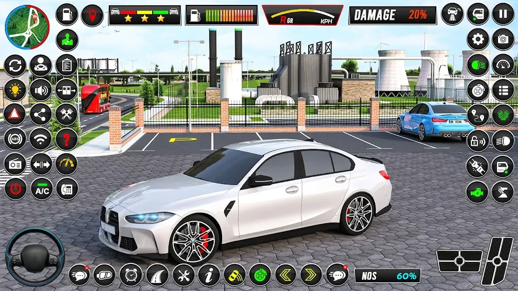 Driving School - Car Games 3D [МОД Бесконечные монеты] APK Android Screenshot 3
