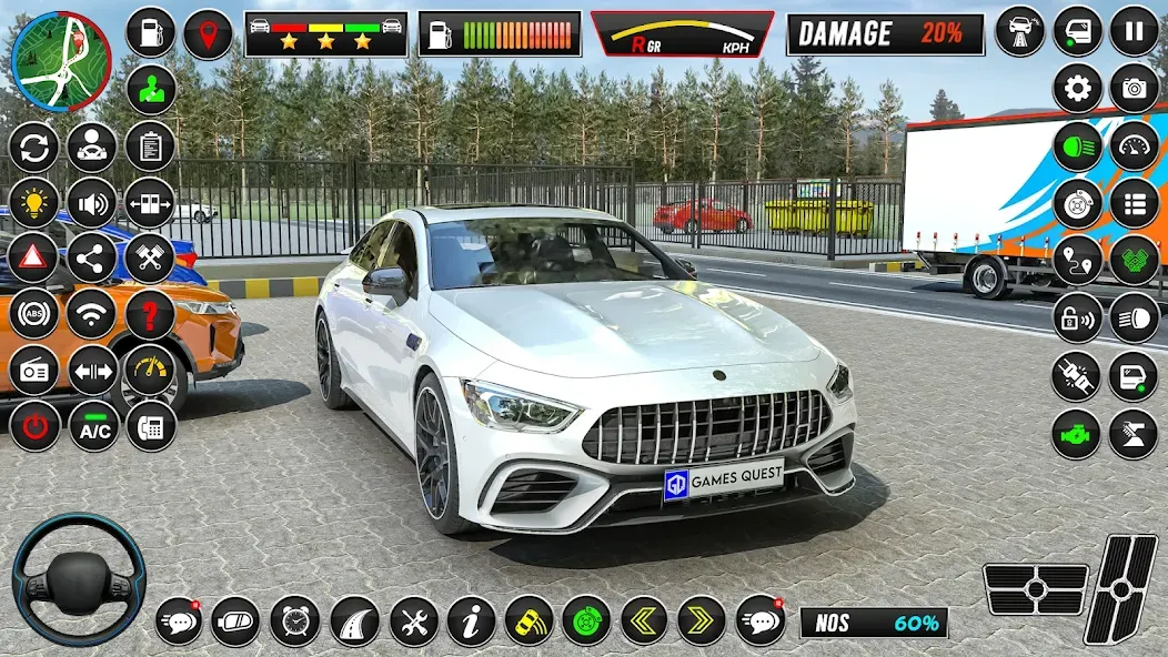 Driving School - Car Games 3D [МОД Бесконечные монеты] APK Android Screenshot 5
