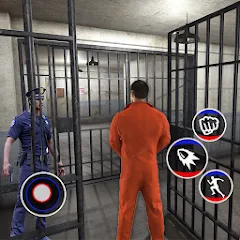 Prison Escape- Jail Break Game (Побег из тюрьмы 3D) [МОД Много денег] APK Android