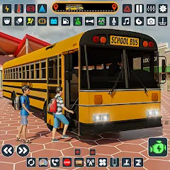 School Bus 3d : City Bus Games (Школьный автобус симулятор игры на автобусе) [МОД Premium] APK Android