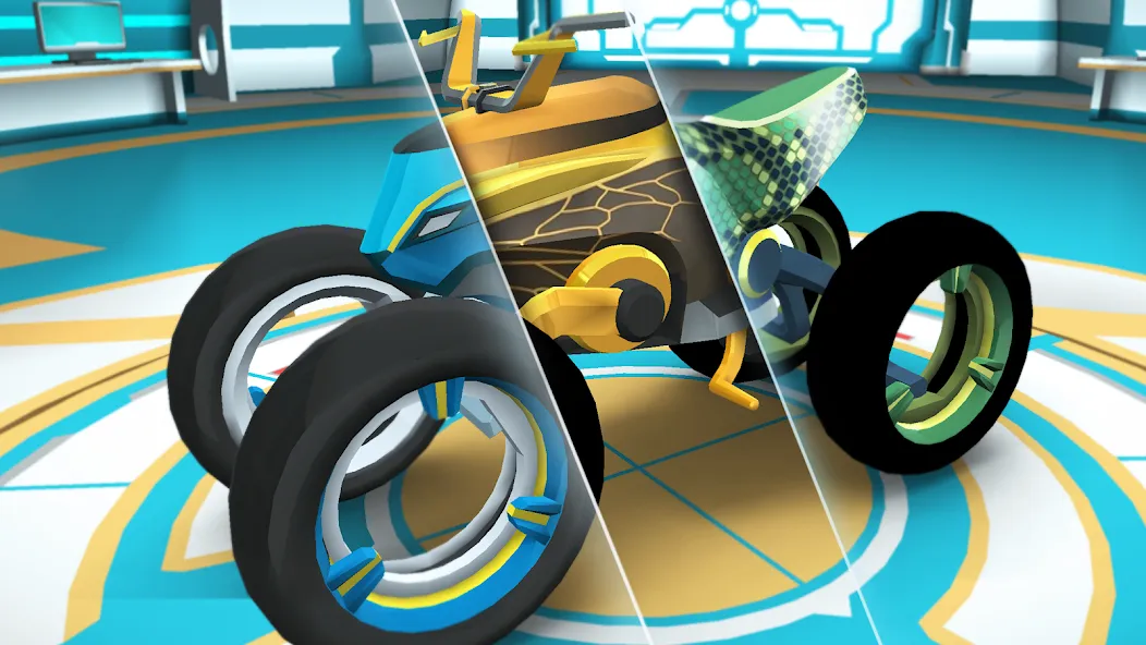Gravity Rider: Space Bike Race (Гравити Райдер) [МОД Все открыто] APK Android Screenshot 1
