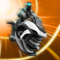 Gravity Rider: Space Bike Race (Гравити Райдер) [МОД Все открыто] APK Android