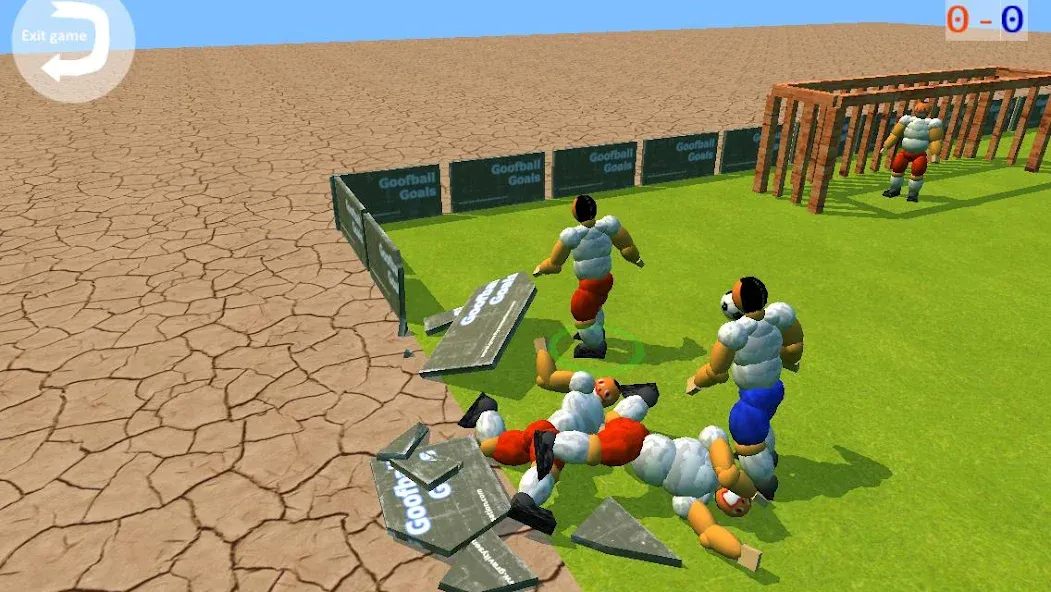 Goofball Goals Soccer Game 3D (Гуфбол Голз Соккер Гейм 3Д) [МОД Бесконечные монеты] APK Android Screenshot 2