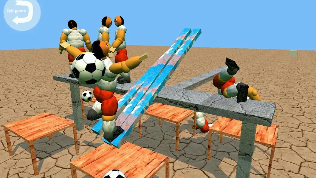 Goofball Goals Soccer Game 3D (Гуфбол Голз Соккер Гейм 3Д) [МОД Бесконечные монеты] APK Android Screenshot 5