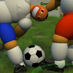 Goofball Goals Soccer Game 3D (Гуфбол Голз Соккер Гейм 3Д) [МОД Бесконечные монеты] APK Android