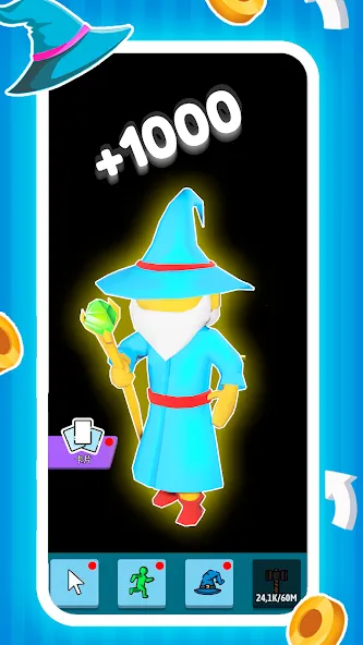 Green button: Press the Button (Грин кнопка) [МОД Бесконечные монеты] APK Android Screenshot 3