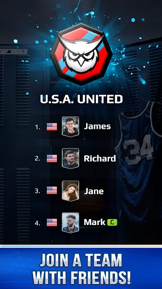 Basketball Rivals: Sports Game (Баскетбол Ривалс) [МОД Много денег] APK Android Screenshot 3