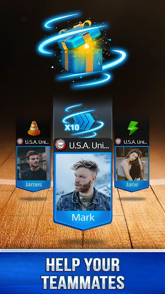 Basketball Rivals: Sports Game (Баскетбол Ривалс) [МОД Много денег] APK Android Screenshot 4