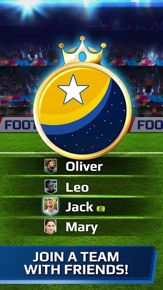 Football Rivals: Soccer Game (Футбольные соперники) [МОД Unlocked] APK Android Screenshot 2
