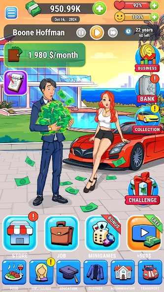 Rich Inc. Business & Idle Life [МОД Много денег] APK Android Screenshot 5
