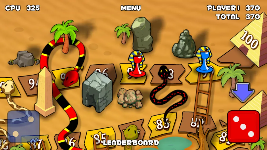 Snakes and Ladders (Змеи и лестницы) [МОД Бесконечные монеты] APK Android Screenshot 2