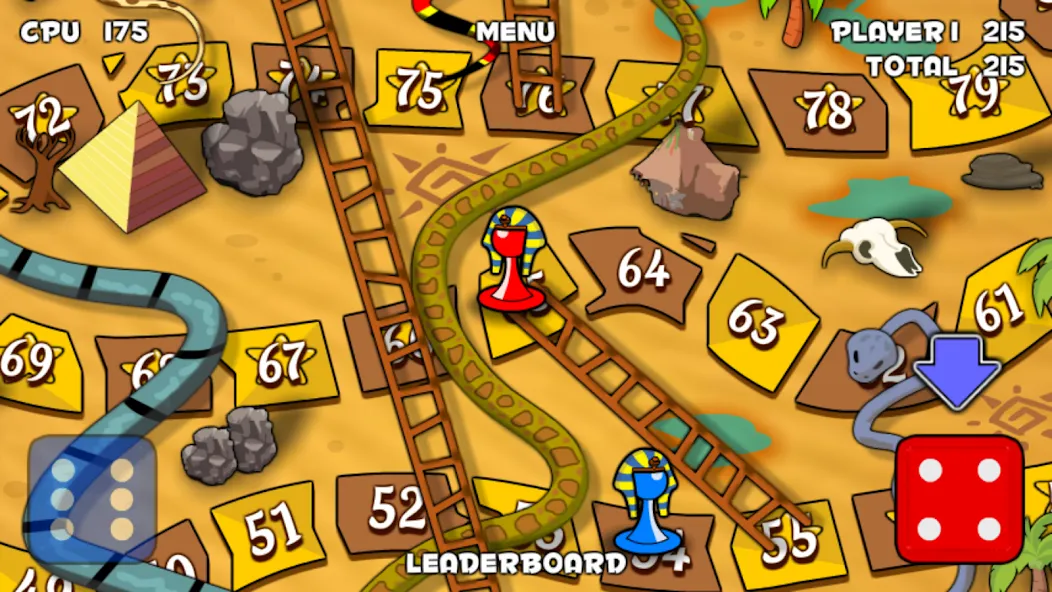 Snakes and Ladders (Змеи и лестницы) [МОД Бесконечные монеты] APK Android Screenshot 5