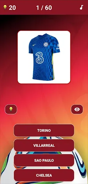 Guess the Soccer Logo Quiz [МОД Все открыто] APK Android Screenshot 2