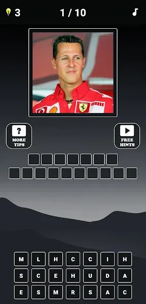 Formula 1:Guess F1 Driver Quiz [МОД Premium] APK Android Screenshot 2