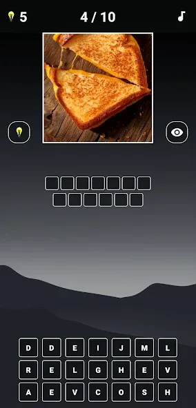 Guess the Food: Food Quiz [МОД Бесконечные монеты] APK Android Screenshot 2