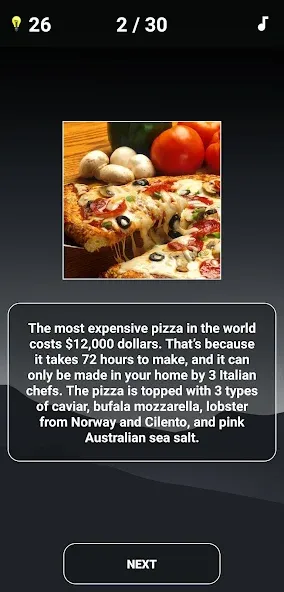 Guess the Food: Food Quiz [МОД Бесконечные монеты] APK Android Screenshot 4