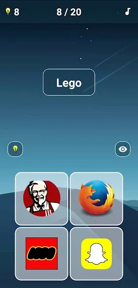 Quiz: Brand Logo Game [МОД Mega Pack] APK Android Screenshot 1