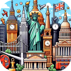 Capitals of the World - Quiz 1 [МОД Unlocked] APK Android