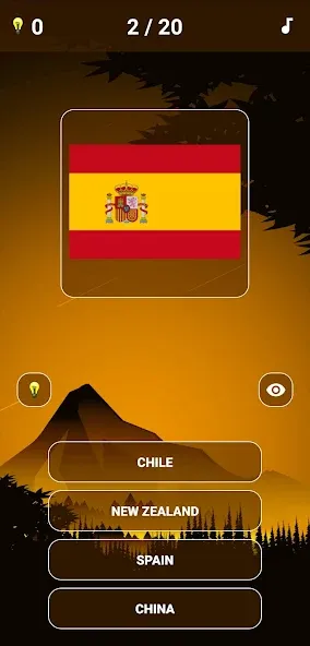 Geography Quiz - World Flags 1 [МОД Mega Pack] APK Android Screenshot 1