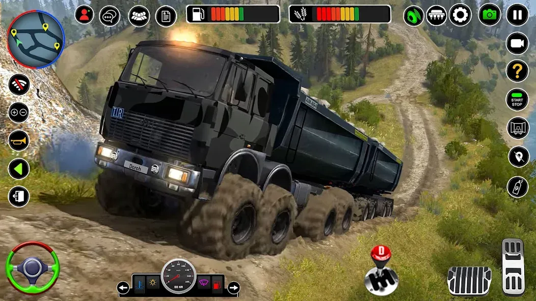 Offroad Mud Truck Simulator 3D [МОД Premium] APK Android Screenshot 1