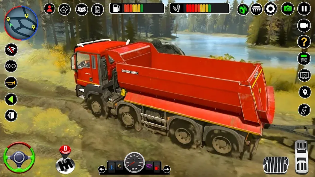 Offroad Mud Truck Simulator 3D [МОД Premium] APK Android Screenshot 4