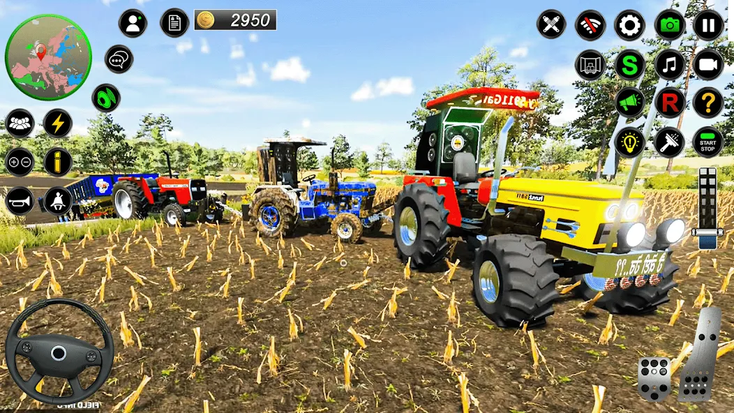 Real Farmer Tractor Drive Game (Фармер Трактор 3Д Фермерские Игры) [МОД Бесконечные монеты] APK Android Screenshot 4