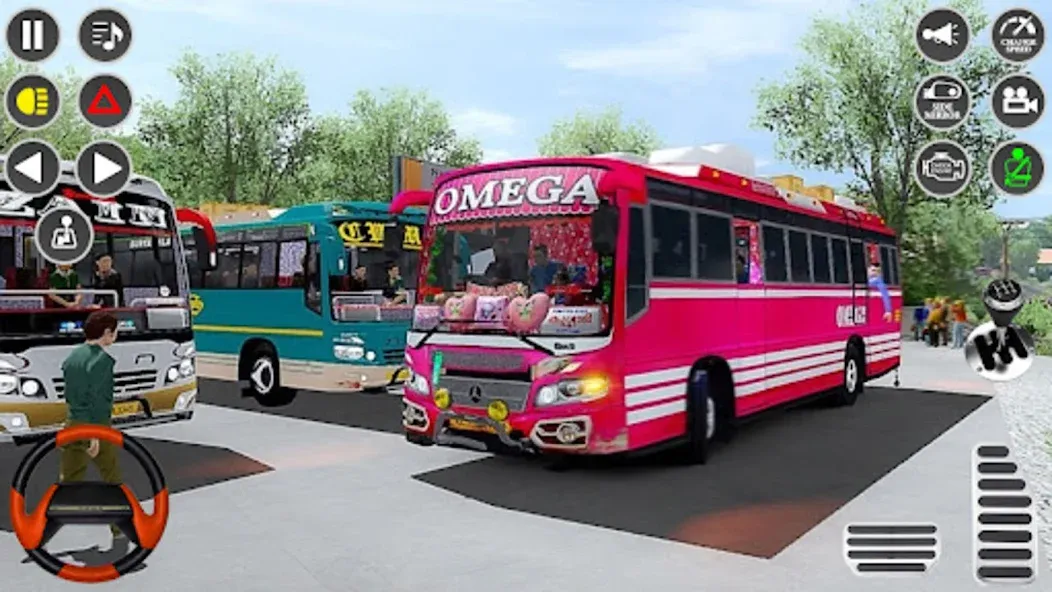 Real Passenger Bus Driving Sim [МОД Mega Pack] APK Android Screenshot 5