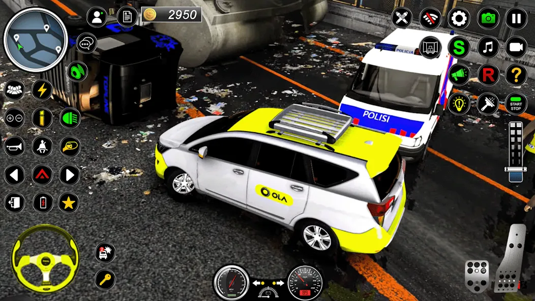 City Taxi Games Taxi Simulator (Русские такси игры на автомобилях) [МОД Меню] APK Android Screenshot 2