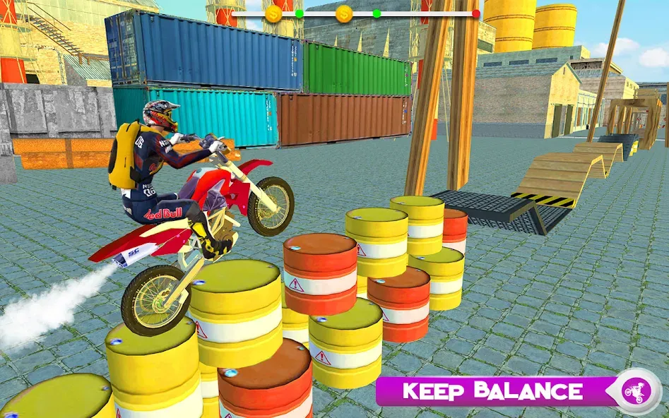 Motor Bike Stunt Racing Games (Мотор Байк Стант Гонки Игры) [МОД Premium] APK Android Screenshot 4