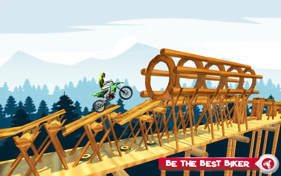 Motor Bike Stunt Racing Games (Мотор Байк Стант Гонки Игры) [МОД Premium] APK Android Screenshot 5