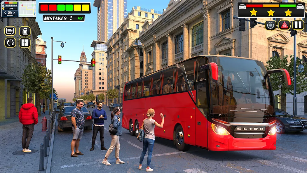 City Bus Simulator Bus Games (Сити Бас Симулятор Бас Игры) [МОД Бесконечные монеты] APK Android Screenshot 1