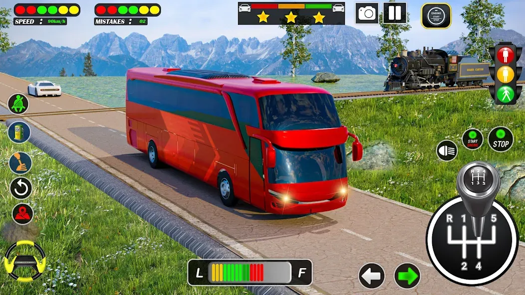 City Bus Simulator Bus Games (Сити Бас Симулятор Бас Игры) [МОД Бесконечные монеты] APK Android Screenshot 5