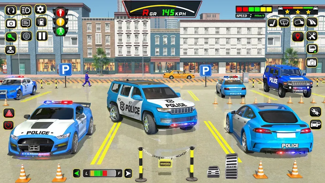 Police Car Driving School Game (Полицейская школа вождения автомобилей) [МОД Много денег] APK Android Screenshot 5