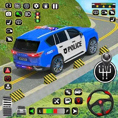 Police Car Driving School Game (Полицейская школа вождения автомобилей) [МОД Много денег] APK Android