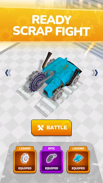 Scrap Robot Fighting (Скрап Робот Файтинг) [МОД Unlocked] APK Android Screenshot 2