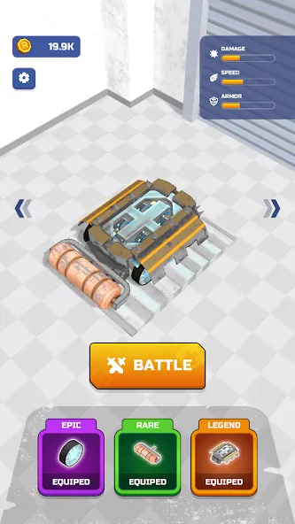 Scrap Robot Fighting (Скрап Робот Файтинг) [МОД Unlocked] APK Android Screenshot 5