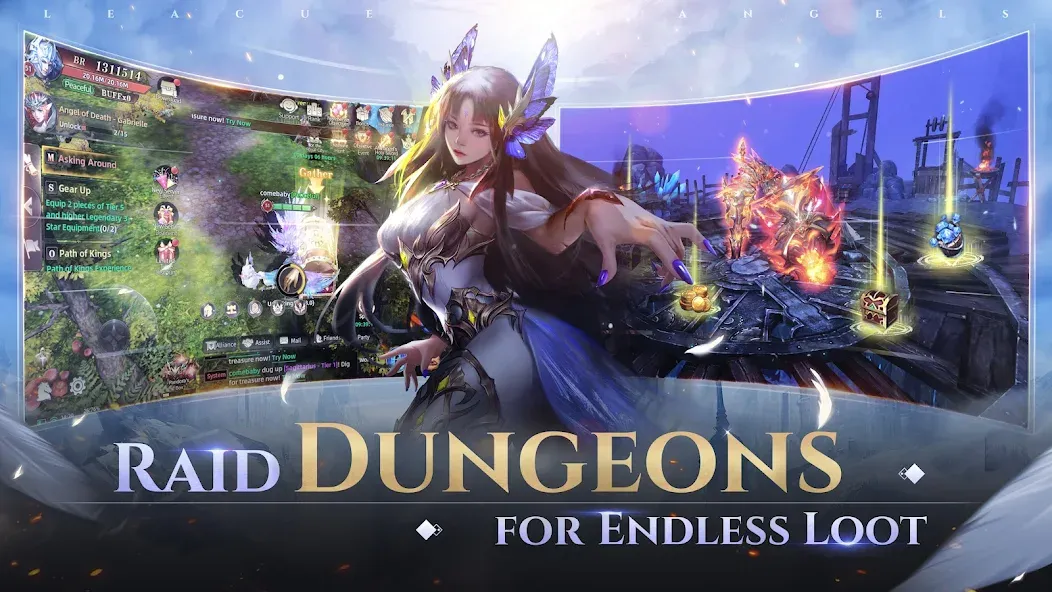 League of Angels: Chaos [МОД Меню] APK Android Screenshot 5