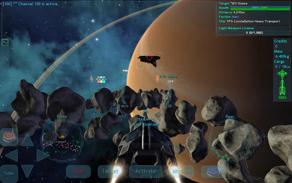 Vendetta Online (3D Space MMO) (Вендетта Онлайн) [МОД Много денег] APK Android Screenshot 3