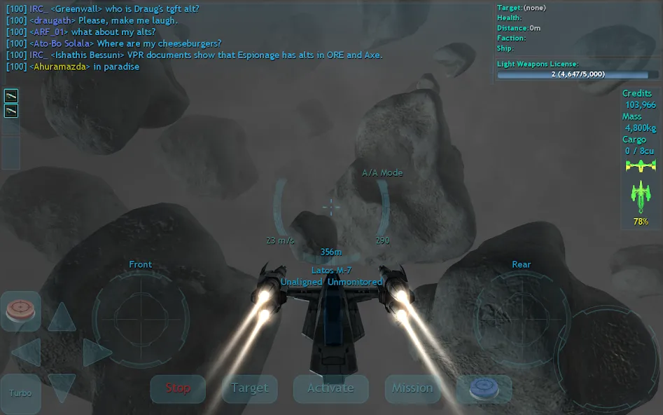 Vendetta Online (3D Space MMO) (Вендетта Онлайн) [МОД Много денег] APK Android Screenshot 5