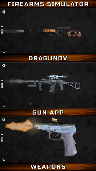 Gun Simulator : Tough Guns [МОД Unlocked] APK Android Screenshot 4