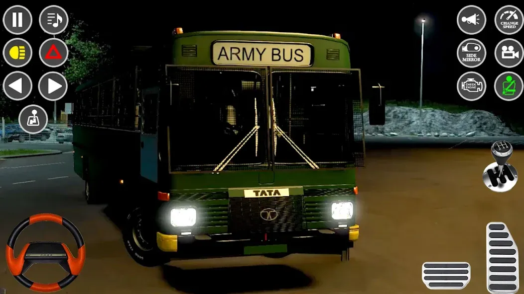 US Military Coach Simulator 3D [МОД Все открыто] APK Android Screenshot 1