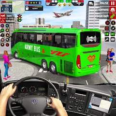US Military Coach Simulator 3D [МОД Все открыто] APK Android