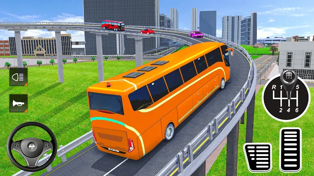 Real Bus Simulator: WW BusTour (Риал Бас Симулятор) [МОД Меню] APK Android Screenshot 4