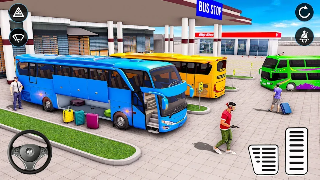 Real Bus Simulator: WW BusTour (Риал Бас Симулятор) [МОД Меню] APK Android Screenshot 5